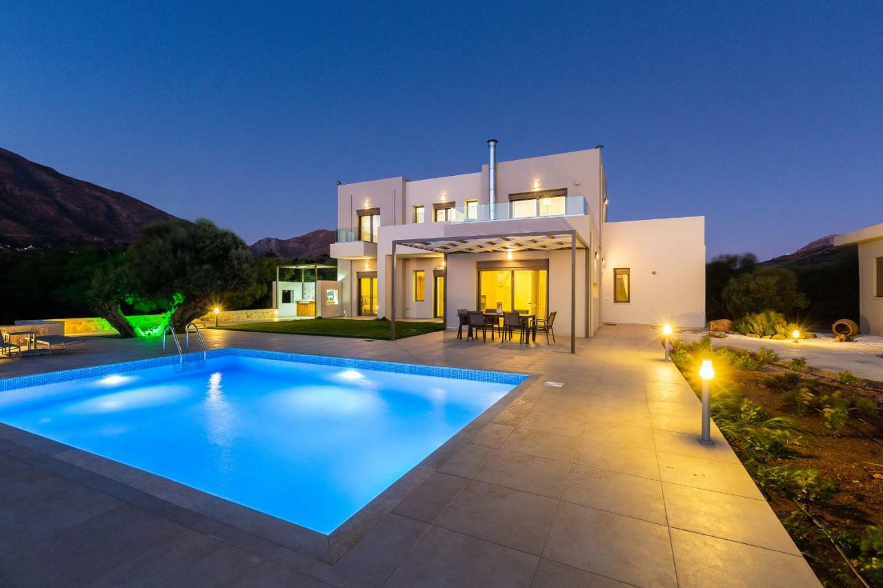 Villa Anemolia Лефкойя Экстерьер фото